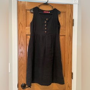 Pyne & Smith Black Model No. 24 Midi Dress